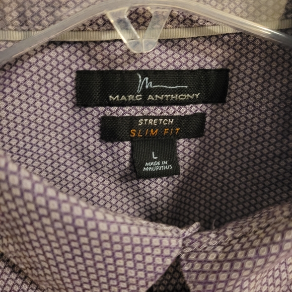 Men's Marc Anthony Slim Fit Button Down Shirt - Picture 3 of 3